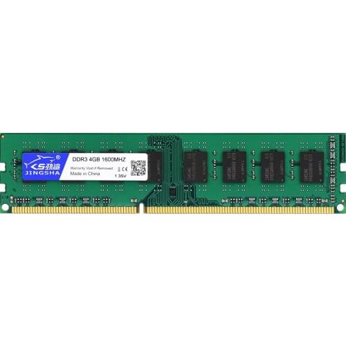 JINGSHA DDR3 8GB 4GB 1333MHZ 1600MHz RAM DDR3 2GB 1333MHZ Desktop Sodimm Memory 240pin 1.5V DIMM For Intel AMD