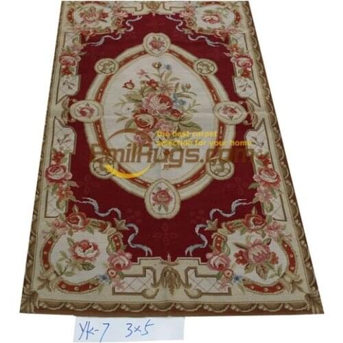 Carpet for bedroom needlepoint carpets embroidery rugs 3 'X 5' 91CMX152CM YK-7 3X5 gc165neeyg4