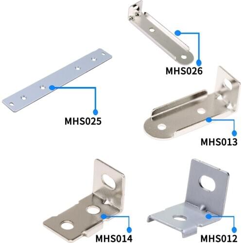 MHS012/13/14/25/26/27 Mean Well Power Installation accessories Switching power supply Mounting brackets flat head screw