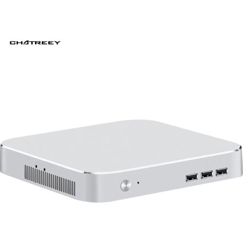 Chatreey MAC Mini PC Intel Quad core i3 i5 i7 pre-installed windows 10 4K UHD HTPC Support linux gaming desktop computer