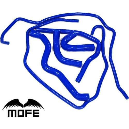 6PCS Original Logo Silicone Hose Kit for Mazda 3 1.6L 2004-2009 Red Purple Black White Pink Orange Green Yellow