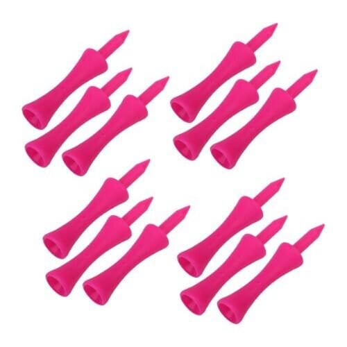 100 Pieces golf tee overlays hot pink T SN006 60MM