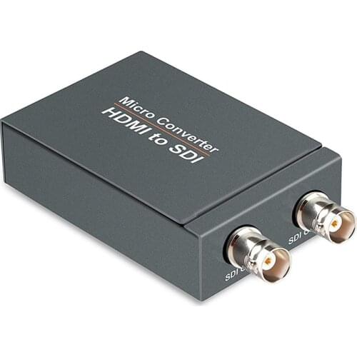 HD 3G Video Micro Converter SDI to HDMI-compatible To SDI Adapter Converter with Audio Auto Format Detection For Camera