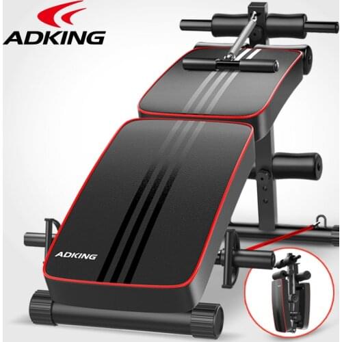 ADKING Adjustable Sit Up Bench Press Weight Gym Home Exercise Fitness Decline Abdominal Training Flat Bench