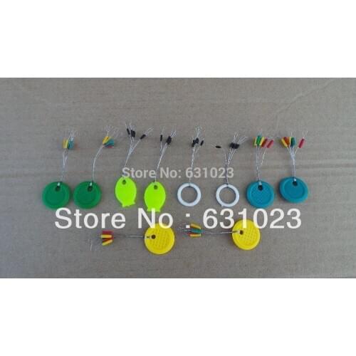 Fishing Float,Olive space beans,yellow,Six-star bleaching lure,raditional bleaching Fishing accessories,100pcs/lot=600,Free Ship