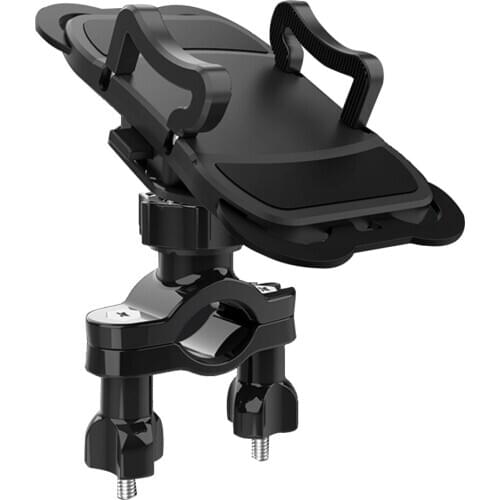 360° Rotation Universal Bike Bicycle Motorcycle Handlebar Mount Holder 3.5-6.5