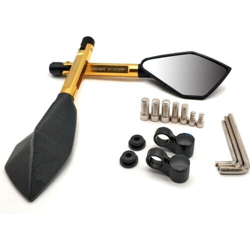 Universial 8mm 10mm Motorcycle Convex Mirror Rearview Mirrors 2Pcs/Pair For Honda CBR1000RR CBR1100XX PCX 125 PCX 150 CR80R