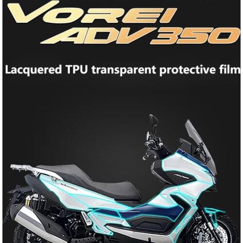 Motorcycle Body Protective Film Whole Sticker Transparent Waterproof Scratch Proof Car Clothes for Vorei Adv350