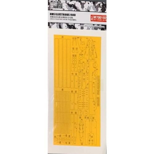 Hunter M700192 1/700 HMS Illustrious 1940 Deck Painting Mask