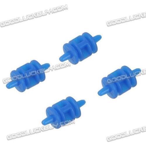 4X High Elastic Anti-vibration Rubber Ball Dual-head Column for Gimbal FPV blue
