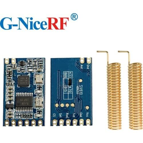 8PCSLot SV610 100mW TTL 433MHz Transceiver RF Module
