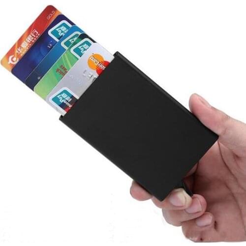 Automatic credit card box creative business card box fashion bank card package