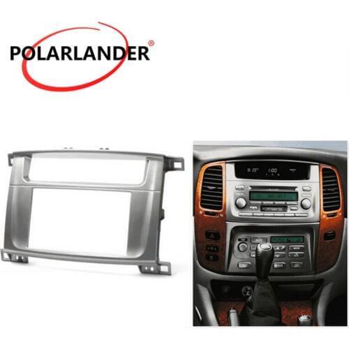 Car audio conversion panel CD modified surface box For LEXUS/TOYOTA Land Cruiser Modification bracket navigation DVD/CD 2-DIN