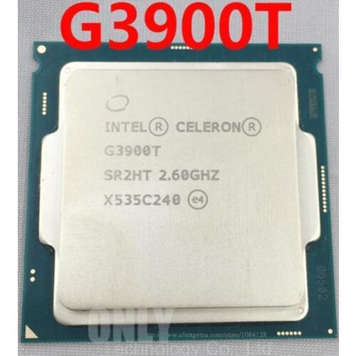 Free shipping Intel Core Processor G3900T 2.6G LGA1151 Dual-Core 100% working properly Desktop Processor