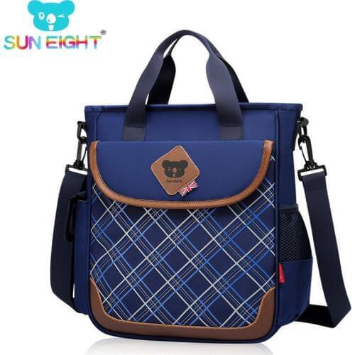 SUN EIGHT Unisex Kid Bags Fashion Study Handbag School Bag Kid Messenger Bags Children Food Bag