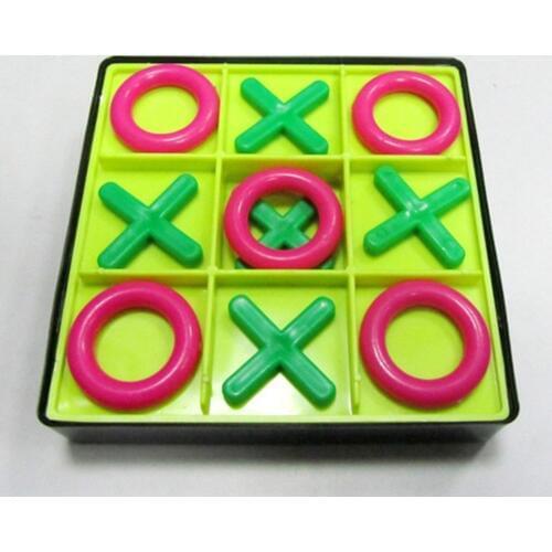 Parent-Child Interaction Leisure Board Game OX Chess Funny Developing Intelligent Educational Chess Games Drop Shipping