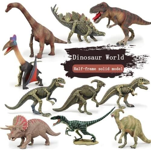Dinosaur Toys Big Size Jurassic Fossils Wild Life Tyrannosaurus Rex World Park Dinosaur Model Action Figures For Kids Boys Gift