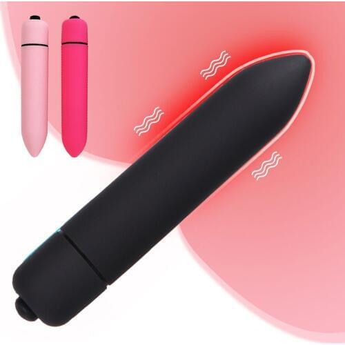 CamaTech 8 Colors Powerful 10 Speeds Mini Bullet Vibrator G-spot Egg Vibrating Massager Waterproof Clitoris Stimulator For Women