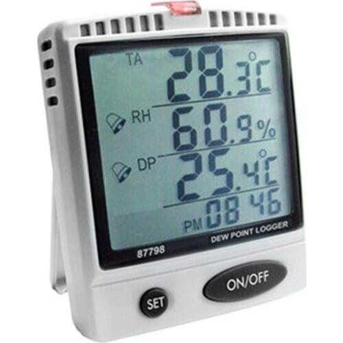 AZ87798 Desktop Industrial Dew Point Humidity Temperature Tester with SD Card Logger