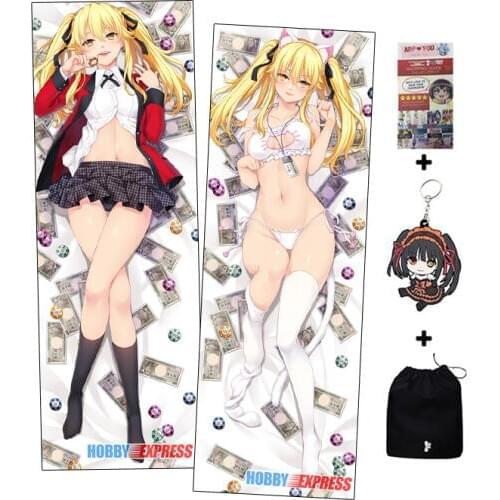 Hobby Express Dakimakura Japanese Hugging Body Pillow Cover Kakegurui Saotome Mary ADP17074A