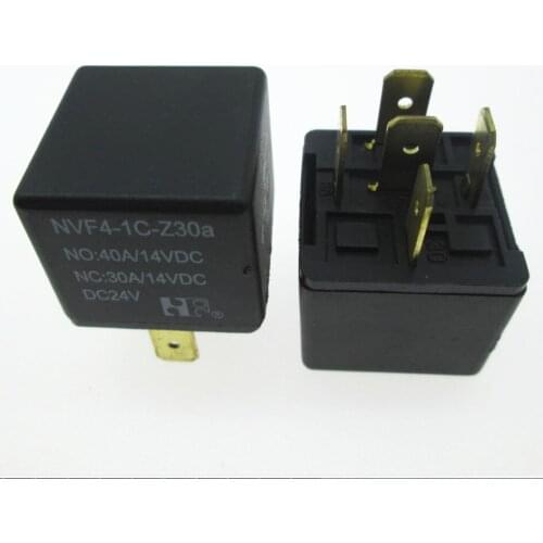 NEW auto car 24V relay NVF4-1C-Z30a-DC24V NVF4-1C-Z30a DC24V NVF41CZ30a DC24V 24VDC 24V DIP4