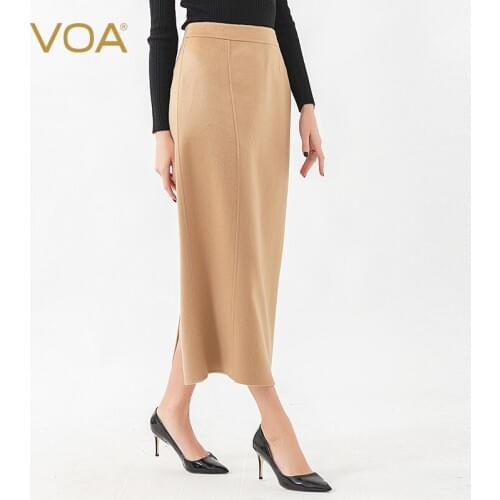 Юбки-карандаши с разрезом VOA China At AliExpress