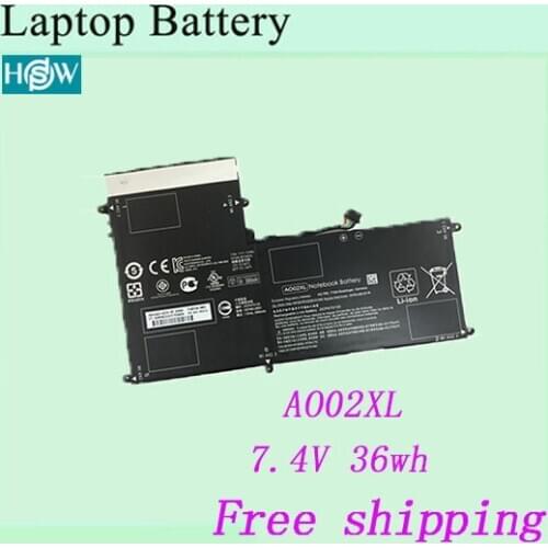 High quality For HP ElitePad 1000 G2 Series laptop battery For HP AO02XL 728558-005, 728250-421 batteries free shipping