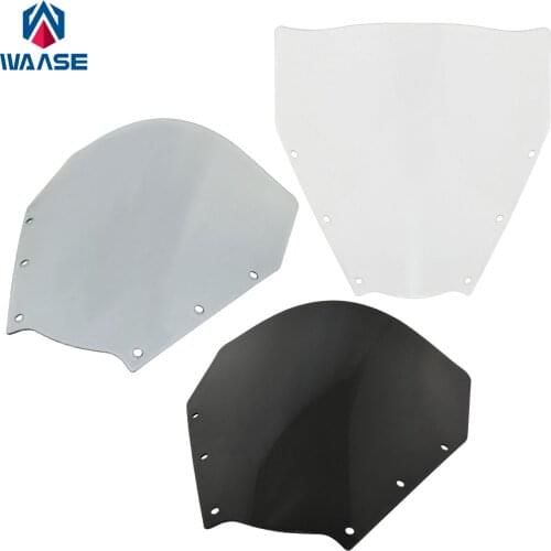 Waase Motorcycle Parts Front Windscreen Windshield Wind Screen Shield For YAMAHA FZ1 FZ-1 FZS1000 Fazer 2001 2002 2003 2004 2005