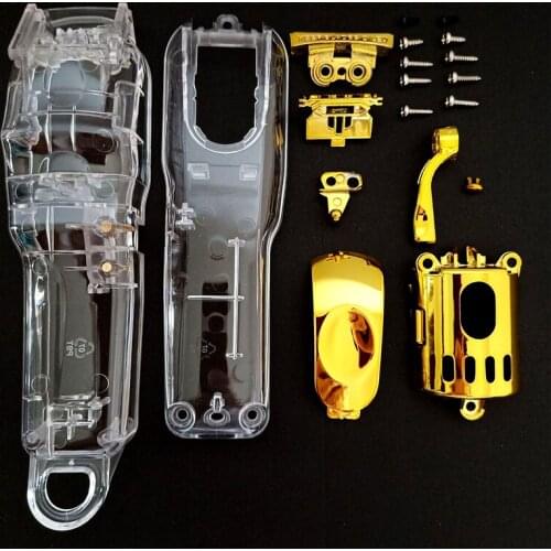10pcs/set For WAHL 8148/8591 Electric Clippers Modified Transparent Shell DIY Motor Accessories Set G0312