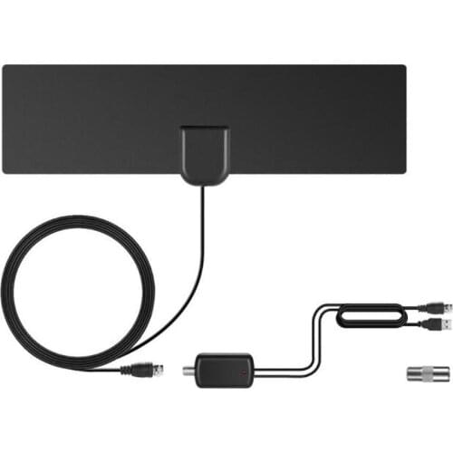 1080P HD TV Antenna HDTV Indoor Digital TV DVB-T2 Antenna And Signal Amplifier Support 80 Miles