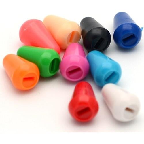 2 PCS 3/5Way Toggle Switch Tip Hat Many Colours For SQ ST Electric Guitar Muti Color Basses Parts Accessories Knobs Jacks