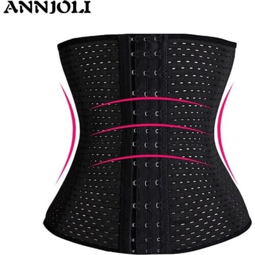 ANNJOLI Waist Trainer Corset Slimming Belt Body Shaper 9 Sizes