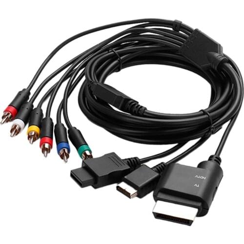 AV Cable 1.8m RCA Audio Video Cable for X-BOX 360 HD Component Multi Output