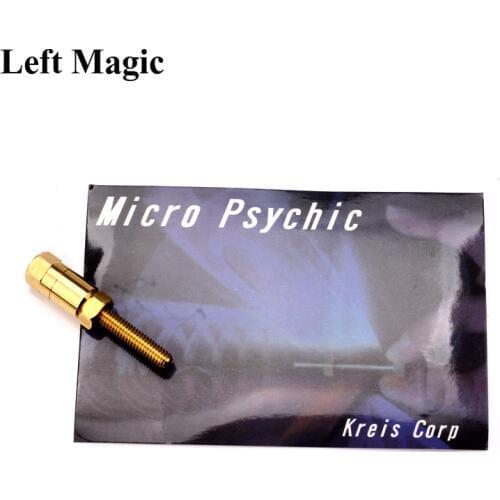 Nut Off Bolt Screw Magic Trick Micro Psychic Super Ultimate Rotating Close-Up Magic Props Easy To Do Magic Illusion G8229