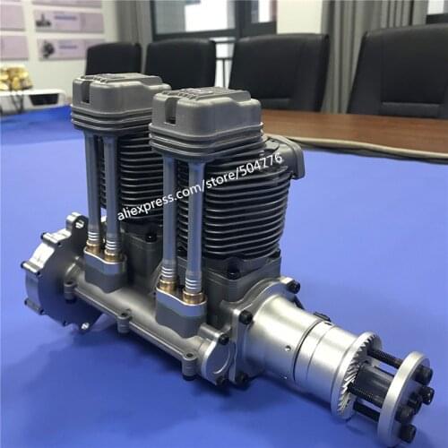GF60i2 Linear Double Cylinder 4-Stroke Air-Cooled 60cc Gasoline Engine rc engine