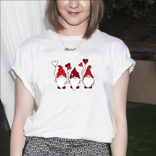 Summer Short Sleeve Tee Shirt Femme Cartoon Color Printing Women Tshirts Cotton Hipster Casual Funny T -Shirt Women