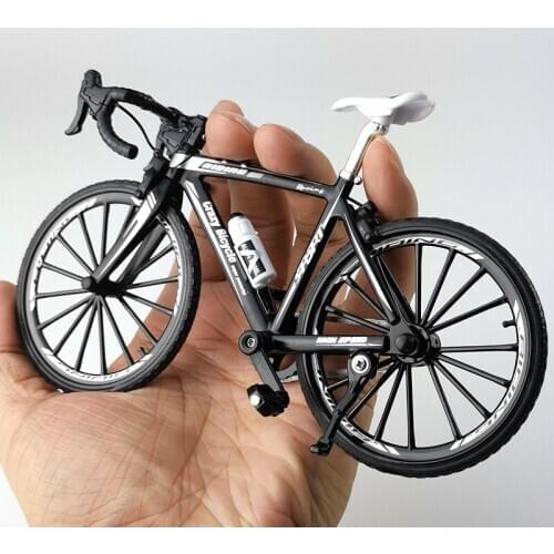 1:10 Scale Metal Road Bicycle Diecast Model Toys Curved Racing Cycle Cross Mountain Bike Model Collectible gift Display