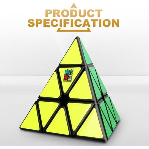 MOYU MeiLong 3X3 Triangle Magic Cube Speed Puzzle Game Toy Profession Cubes Education Antistress Toys For Children