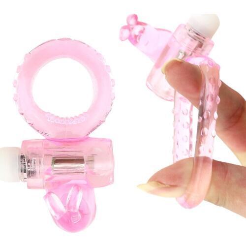 Soft Silicone Penis Ring Sex Toy Cock Ring Adult Sex Toys for Men Male Masturbation Rabbit Clitoris Stimulate Vibrator Products