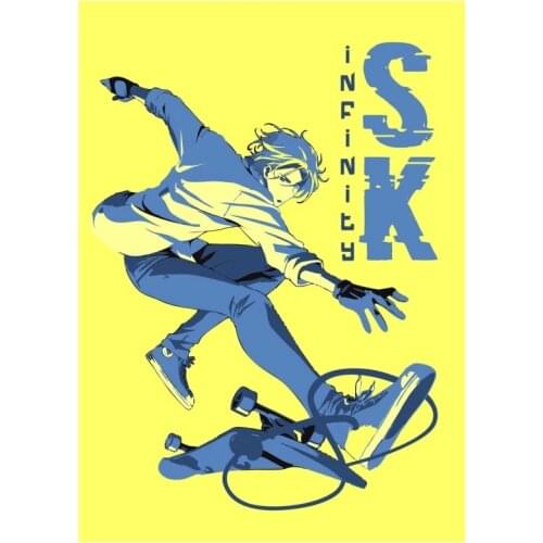 Wall Art Modular Sk8 the Infinity Japanese Anime Canvas Home Decor Pictures HD Printed Paintings Living Room Artwork No Framed