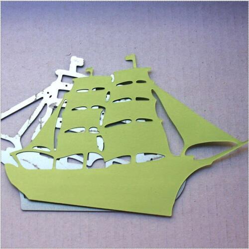 PANFELOU Metal craft Delicate The ship paper die cutting dies for Scrapbooking/DIY Valentines day wedding New year cards