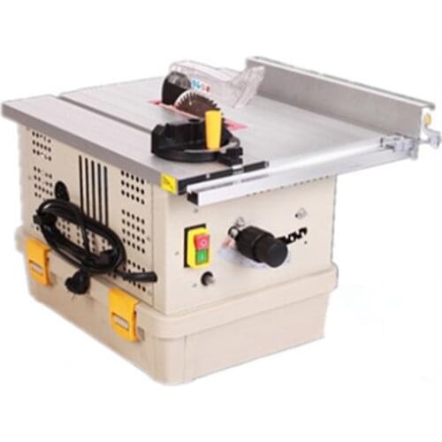 1KW Multifunctional woodworking floor dust-free chainsaw sliding table saw Wood floor dust-free saw cutting machine CB165-10