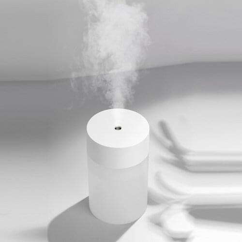 260ML USB Car Mini Humidifier Simple Aroma Diffuser Bedroom Itrasonic Cylindrical Office Desktop Beautiful Night Light Home