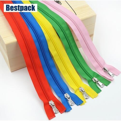 5pcs/lot Multicolor 5# 70cm Nylon Zipper for Garment sDIY Sew Craft Assorted