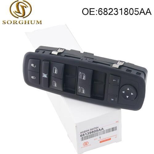 68231805AA New Master Electric Power Window Switch For 2011-17 Dodge Charger Chrysler 4-DOOR