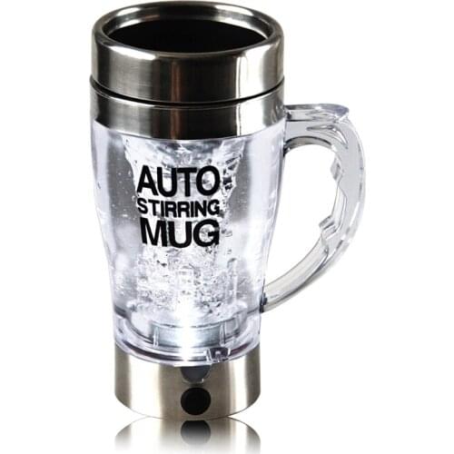 Promotion! Self Stirring Mug Automatic Electric Lazy Automatic Coffee Mixing Tea Mix Cup Travel Mug Double Insulated Thermal Cup