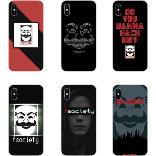 Accessories Phone Shell Covers Mr Robot Fsociety For Motorola Moto X4 E4 E5 G5 G5S G6 Z Z2 Z3 G G2 G3 C Play Plus