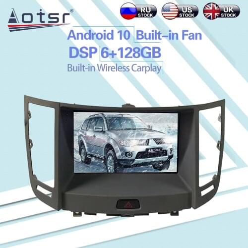 6+128GB For Infiniti FX35 2009-2013 Android10 Tesla Car Radio Wireless Carplay GPS Navigation DSP Multimedia Player