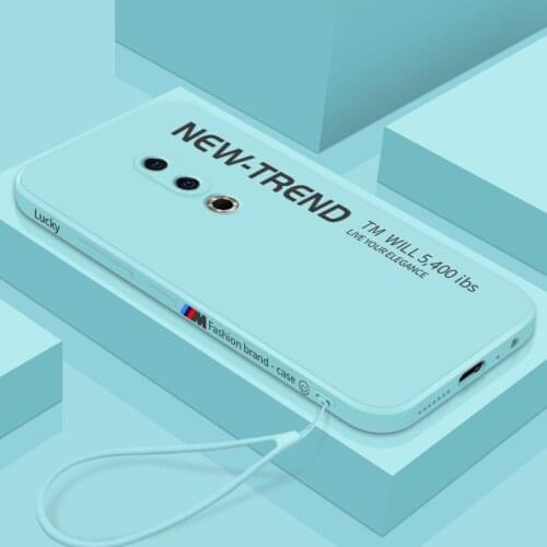 For Meizu 16Th Case Soft Liquid silicone Skin Square protective Back Cover Case For meizu 16th plus 16 Th full cover phone shell