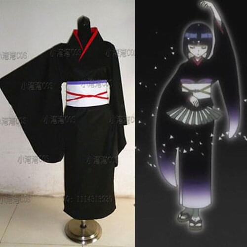 Hot! HUNTER Kalluto Zoldyck Zorudikku Black Kimono Cosplay Costume Fancy Dress Free Shipping